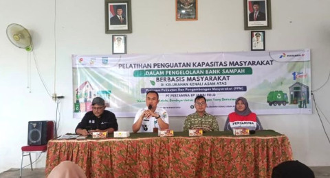 Ubah Sampah Jadi Berkah : Warga Kenali Asam Atas Ikuti Pelatihan bersama Pertamina EP Jambi Field